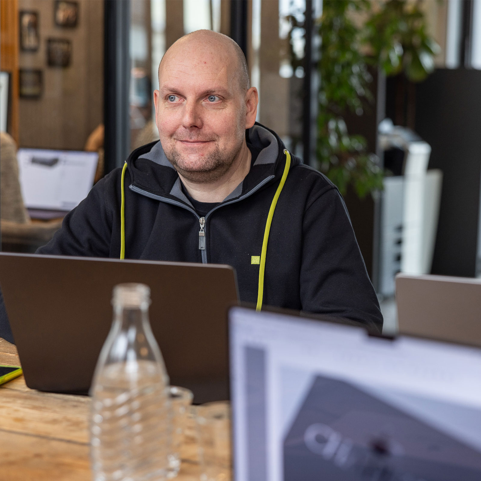 Der Arbeitsalltag von Peter.