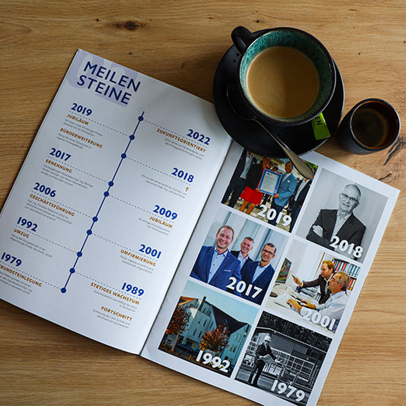 Ein Magazin als Print-Referenz