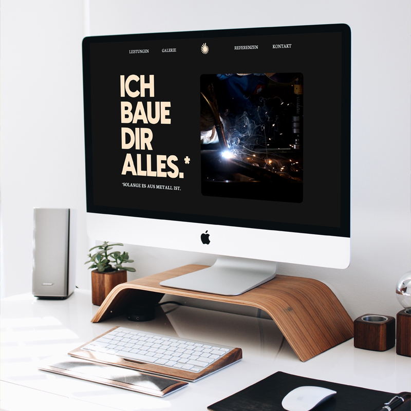 Die neue Website von Seitz Metallbau.