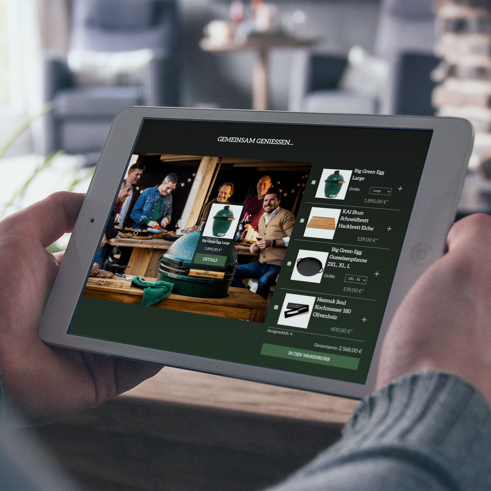 Der neue Onlineshop von "Grillfachwerk".