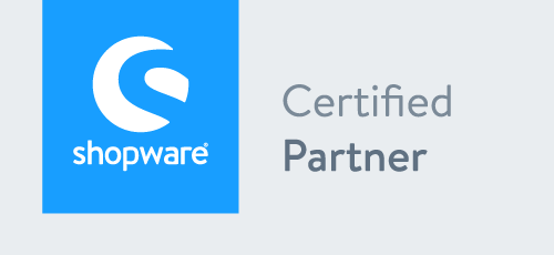 Das Zertifizierungslogo von Shopware.