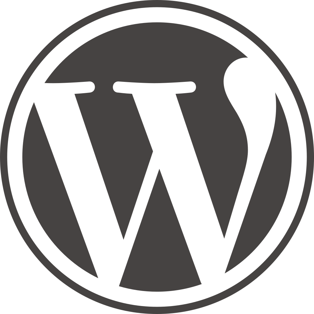 Das WordPress Logo.