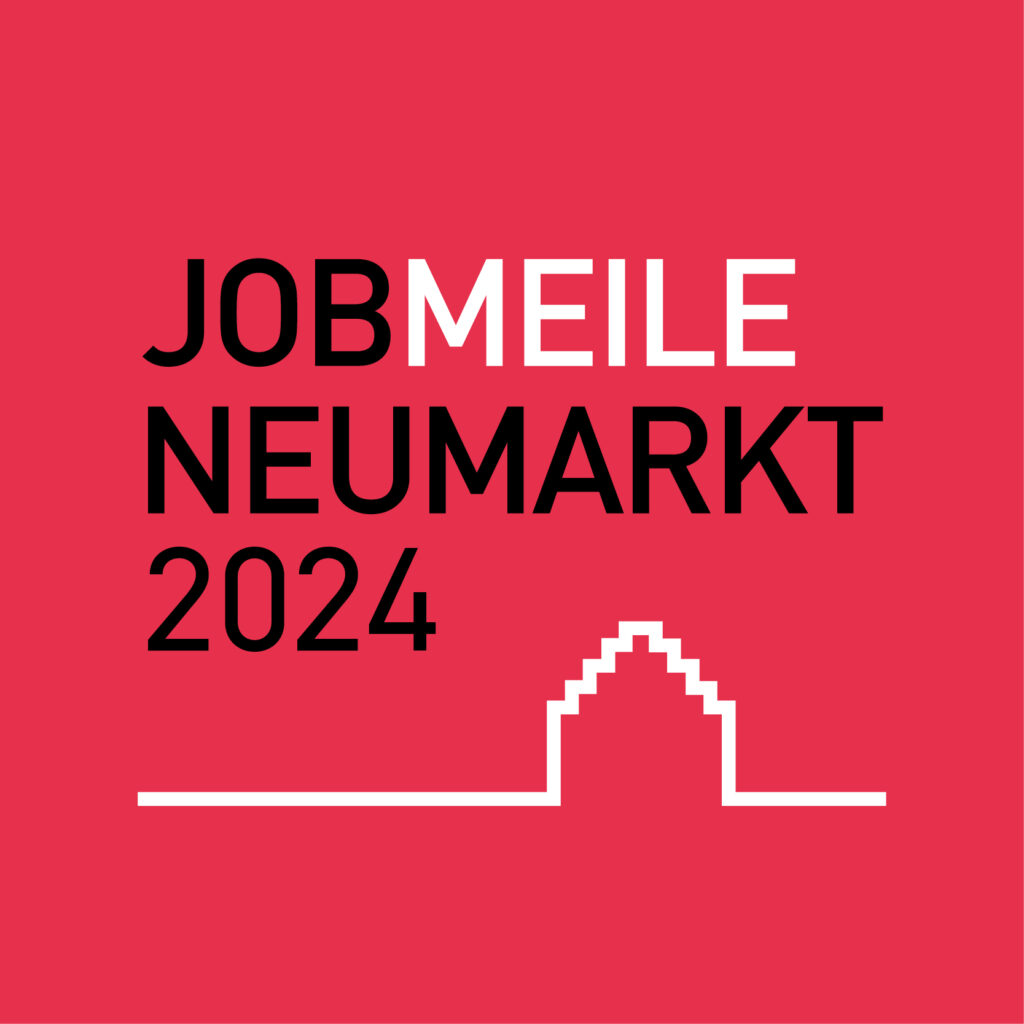 Das Logo der Jobmeile Neumarkt.