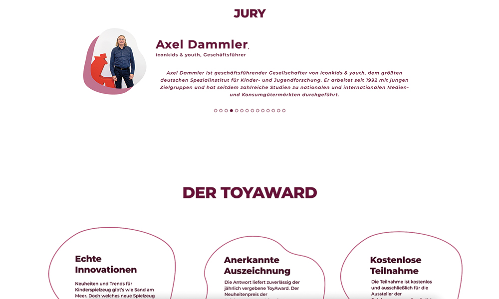 Die Jury von ToyAward.