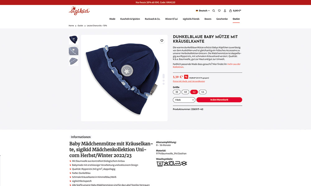 Ein Produkt von Sigikids Onlineshop.